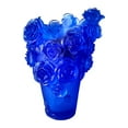 thumbnail image 4 of Kokiya Burner Modern 2 in 1 Centerpieces Crystal Vase for Table Indoor Blue, 4 of 9