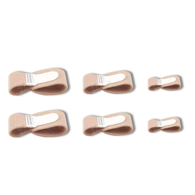 Ruiboury Padded Wraps Waterproof Toe Separator Lightweight Stretcher Good Elasticity Self-adhesive Extension Finger for Protection