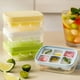 thumbnail image 2 of Mini cubitera de silicona para uso doméstico y en restaurantes, con 6 compartimentos y tapa, herramienta para descongelar rápidamente el hielo., 2 of 4