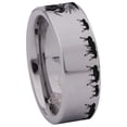 thumbnail image 3 of Heron Bird Tungsten Carbide Ring, 3 of 9