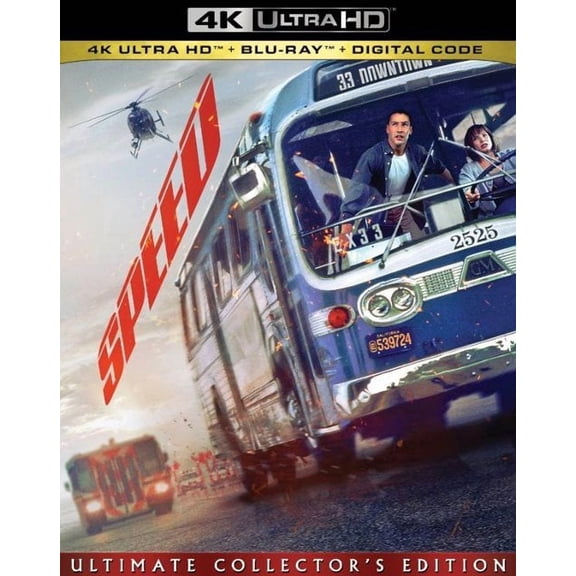 Speed (4K Ultra HD Blu-ray Digital Code)
