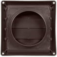 thumbnail image 2 of Imperial Louvered Plastic Dryer Vent Cap (7 inch, Brown), 2 of 3