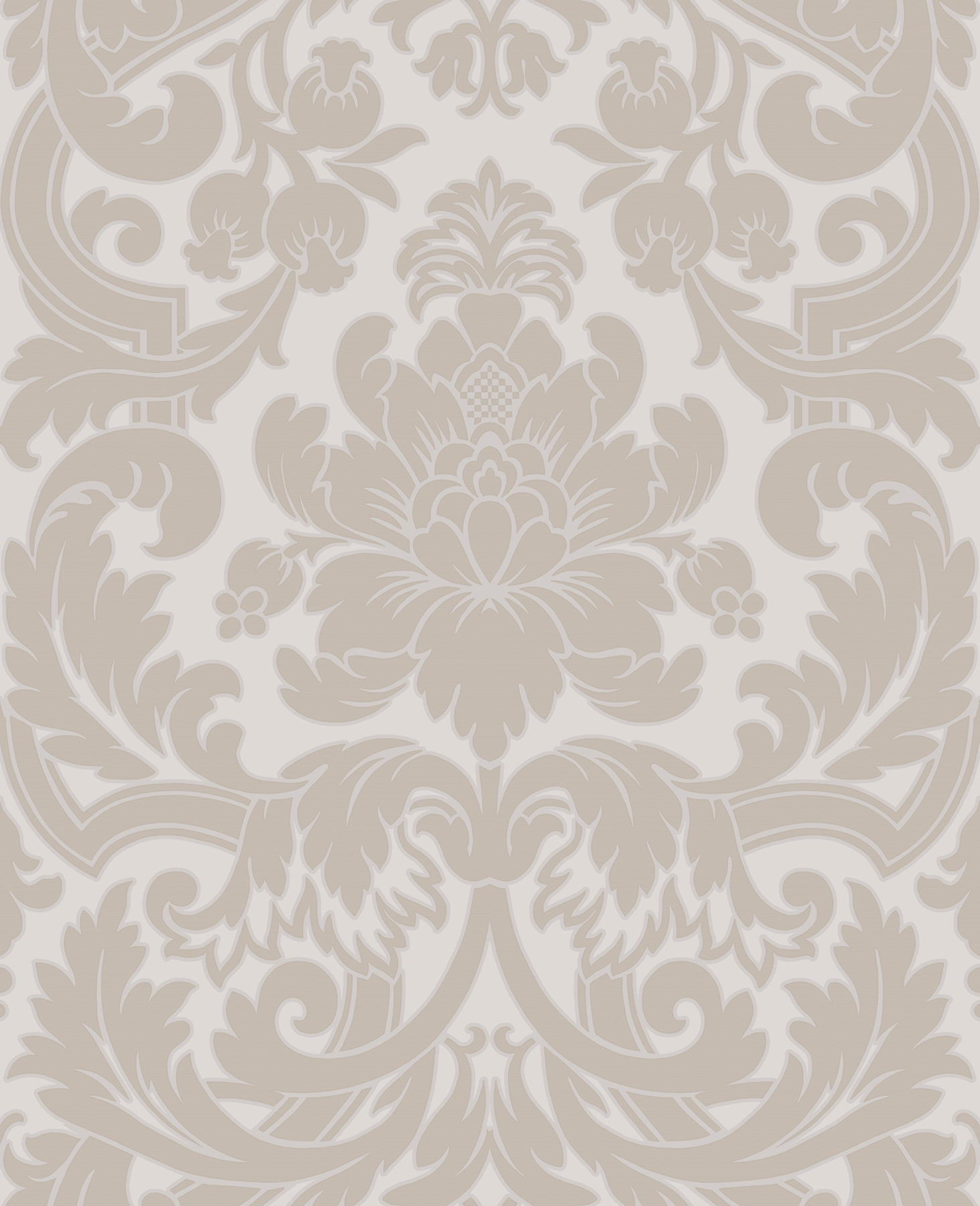 Fine Decor Blythe Neutral Damask Wallpaper