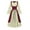 1-Red, variant on Renaissance Dress for Women Medieval Costume Long Sleeve Lace Up Vintage Peasant Gown Halloween Cosplay