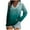 Green, variant on Womens Tops 3/4 Sleeve Petite Womens Plus Size Tops Fashion Casual Long Sleeve V Neck Print Tops