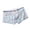 Sky Blue, variant on Men's Underwear Summer Lightweight Breathable Mesh Printed Comfortable Shorts for Men Studded Design with Airy See-Through Everyday Wear Yellow XXL