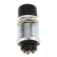 thumbnail image 2 of Interruptor de Botón Momentáneo 1NO1NC Carcasa de material acero Inoxidable Plateado Azul de 12 V Adecuado para Orificio de Montaje de 19 Mm 3/4 Cola Interruptor de botón pulsador momentáneo, 2 of 6