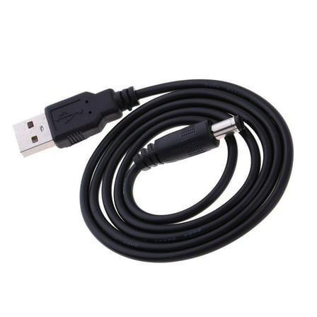 Ysyqkn USB 2.0 A Type Male to DC 5.5 x 2.1mm DC 5V Power Plug Connector Cable USB to 5v