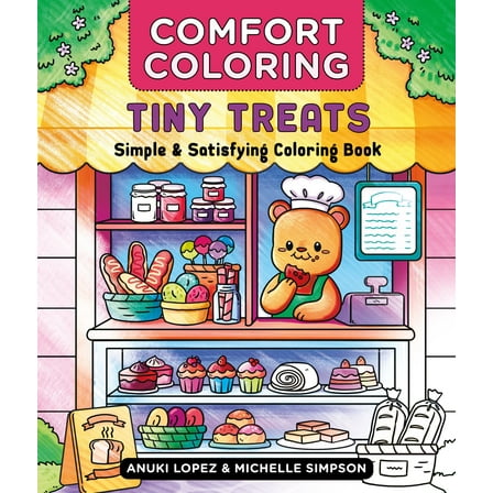Tiny Treats Coloring Book Walmart Exclusive, 80 pages (Paperback)