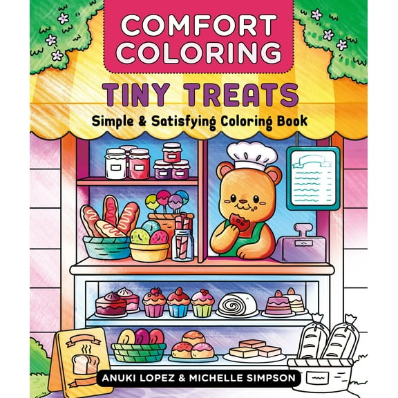 Tiny Treats Coloring Book Walmart Exclusive, 80 pages (Paperback)