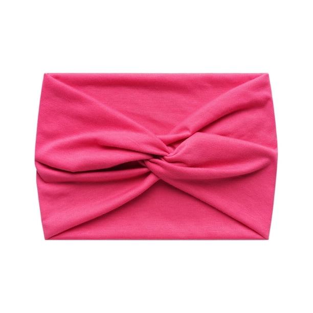 Diadema Elástica Ancha de 18 Cm para Yoga y Ejercicio, Color Liso, para Mujer, con Absorción Del Sudor, Accesorio para El Cabello