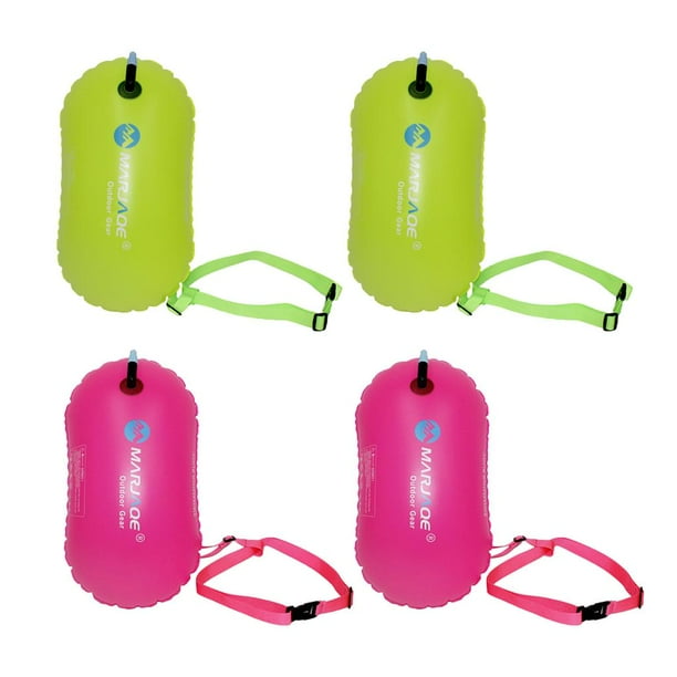Boya de Natación de Seguridad Inflable Zulema 4 Piezas Dispositivo Inflado de Flotador de Remolque