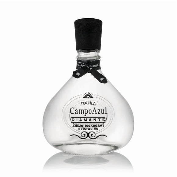 Tequila Campo Azul Cristalino Añejo 750 ml