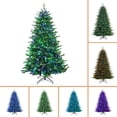 thumbnail image 2 of Patiojoy 7Ft APP Controlled Christmas Tree, PE/PVC Xmas Tree w/ 540 Color Changing LED Lights & 2324 Branch Tips, 2 of 10