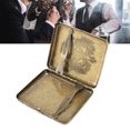 thumbnail image 1 of Metal Retro  Case 20 Capacity Double Headed Eagle Pattern Double Headed Eagle  Case For Outdoor, 1 of 8