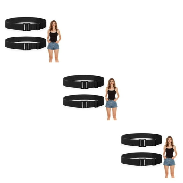 Decodeary 2 Pcs Ceinture Élastique Confortable Grand Application Ajustable avec Sangle Élastique Confortable 3Ensemble
