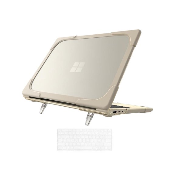 Case for Microsoft Surface Laptop 5/4/3 13.5 inch with Metal Palm Rest, Model 1868/1951, Matte Protective Case Hard Laptop Cover with Transparent Keyboard Skin