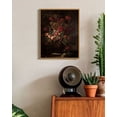 thumbnail image 6 of Drsoum Vintage Red Rose Floral Wall Prints Classic Retro Farmhouse Rustic Flower Art Decorations for Living Room Kitchen 8x10in Natural Framed, 6 of 6