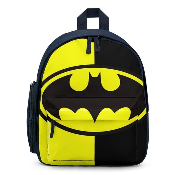 Batman Backpack Cute Lightweight Small Laptop Bag Daypack Durable Bookbag for School Travel Hiking Gifts