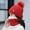 Red, variant on Winter Set for Daily Commuters Soft Warm Cap and Scarf Compact Easy to Pack in Bag Hat Scarf
