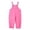 Hot Pink, variant on Girls Boys Candy Colors Overalls Adjustable Strap Loose Fit Jumpsuits Casual Bib Overalls 4-16 Years,Color:Hot Pink,Size:15-16 Years