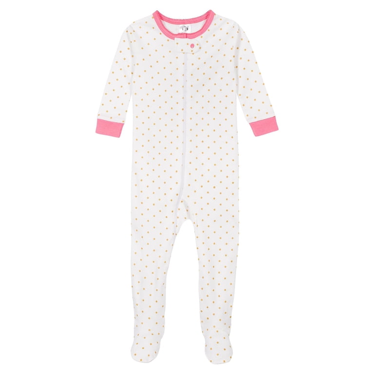 Gerber Baby Snug Fit Footed Pajamas 4-Pack photo 7