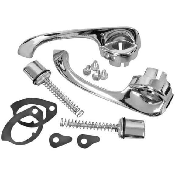 DAMAIJOY Door Handle Exterior 2pcs for Chevy for Nova Base 69-79 & Custom 73-75 78-79 & Concours 76-77 & Rally 77-79