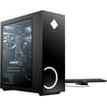 thumbnail image 3 of HP OMEN 30L Desktop PC (AMD Ryzen 5 5600G 6-Core, NVIDIA RTX 3060, 16GB RAM, 2TB m.2 SATA SSD + 6TB HDD (3.5), Wifi, Bluetooth, USB 3.2, HDMI, Win 11 Home) with Microsoft 365 Personal , Hub, 3 of 5
