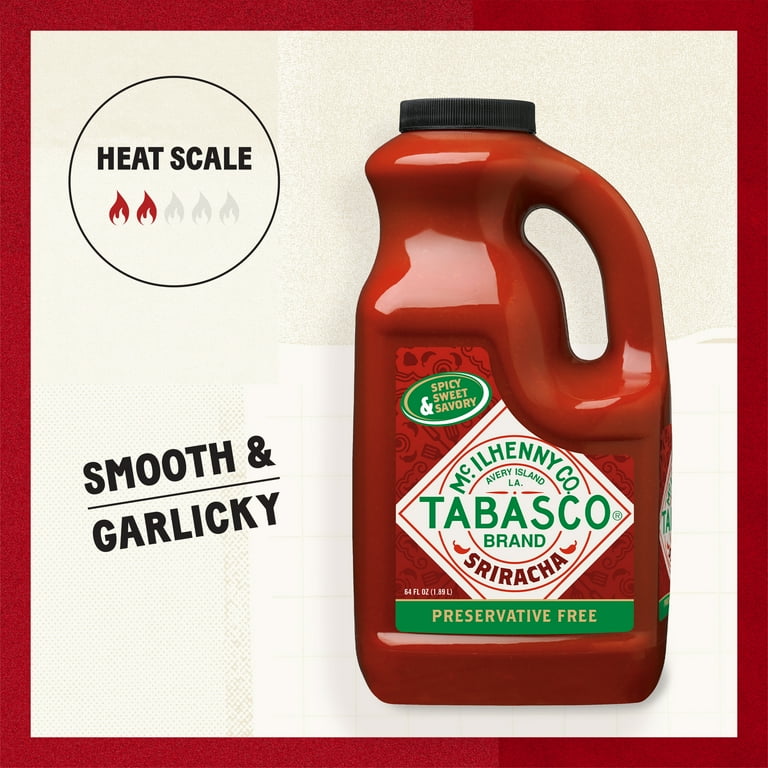 TABASCO。 Tabasco Original Pepper Sauce, 0.5 Gallon Jug -- 2 per case