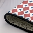 thumbnail image 5 of Patriotic Stars 4th of July Flag Rugs Doormat, Non-Slip Machine Washable Carpets Floor Door Mat , 36" x 24", 5 of 7