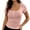 21#Pink, variant on Summer Tops for Women 2026 Short Sleeve Lace Trim Slim Fitted Henley Tee Shirts Y2K Fashion Clothing White XS
