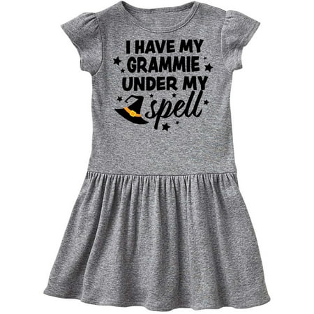 

Inktastic I Have My Grammie Under My Spell Gift Toddler Girl Dress