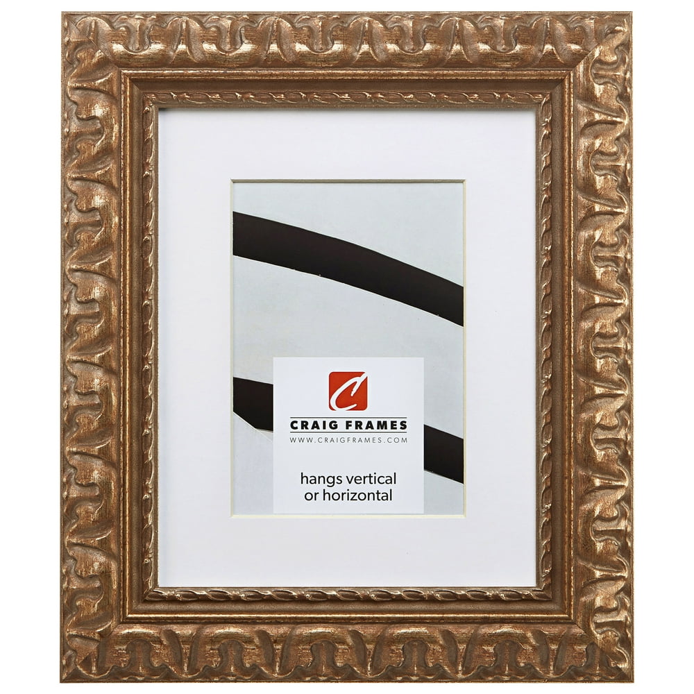 Craig Frames Bravado Ornate, 14 x 18 Inch Antique Bronze Picture Frame
