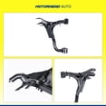thumbnail image 3 of MOTORHEAD AUTO Rear Left Upper Suspension Control Arm Direct OE Replacement For 2006-2013 Range Rover Sport LR010527 LR063718 LR010527, 3 of 3