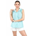 thumbnail image 1 of Blusa con detalle de perlas Roman Fashion /Juvenil, 8037 (Menta) verde claro M, 1 of 4