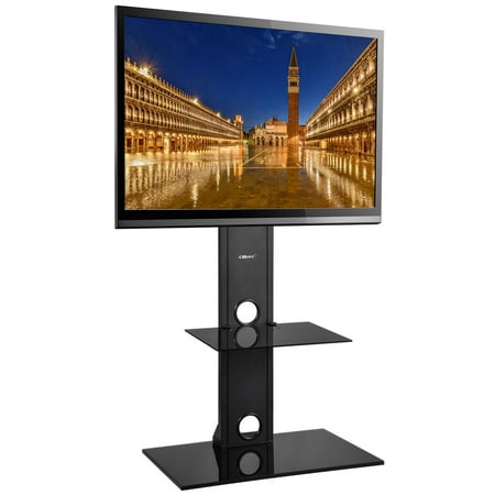 tv 110lb swivel plasma lcd bracket shelves universal mount stand inch floor max glass dialog displays option button additional opens