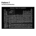 thumbnail image 1 of Amdohai Periodic Table of Elements Poster Chemical Element Chart Display Learning Education Tool for Children Students, 1 of 8