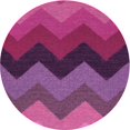 thumbnail image 1 of Ahgly Company Indoor Square Patterned Burnt Pink Area Rugs, 3' Square, 1 of 6
