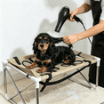 thumbnail image 5 of Pet Grooming Hammock, 8-Hole Polyester Mesh for Small Dog Cat Bath Heavy-Duty Pet Bath Stool for Small & Medium Dogs, Joint Support & Restraint, 5 of 5