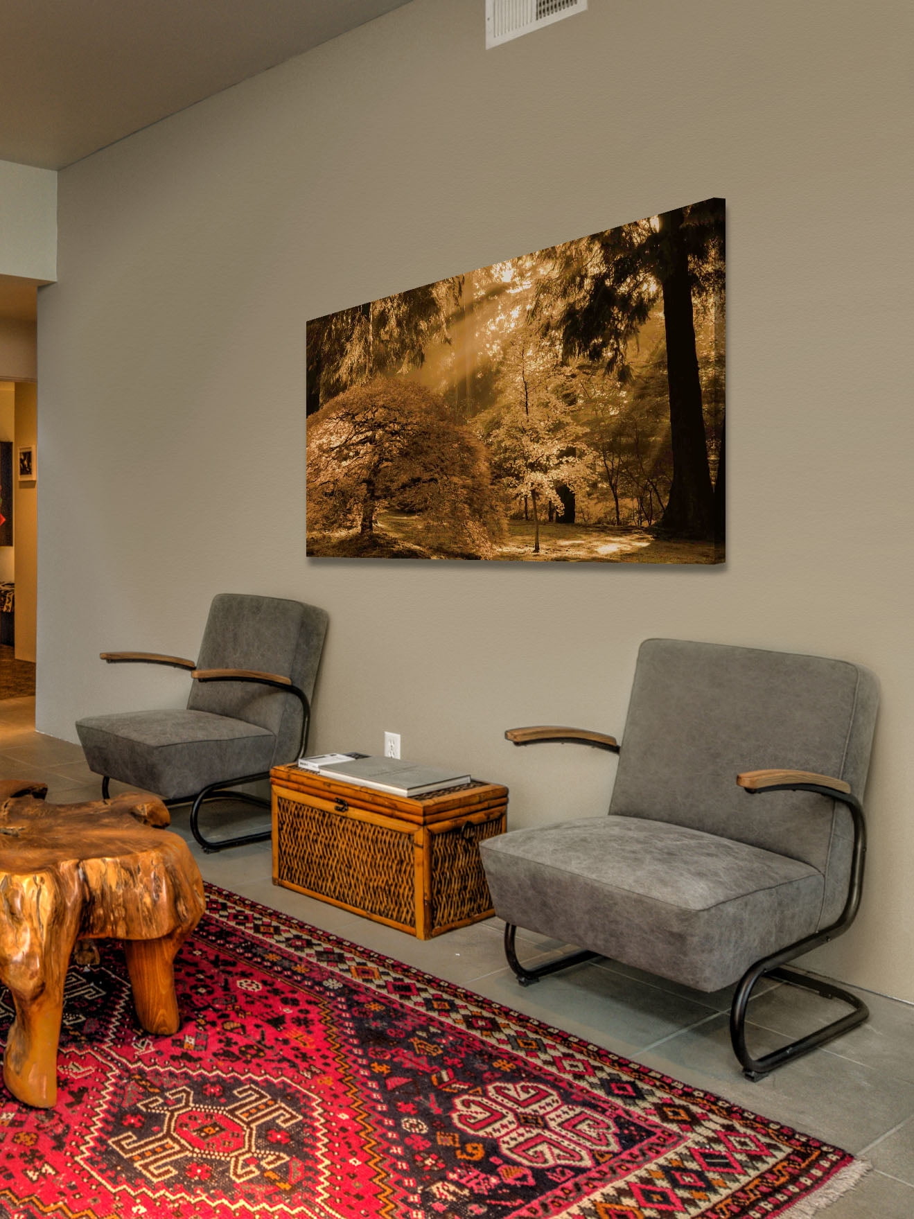 Marmont Hill Bathed in Morning Light by Don Schwartz Canvas Wall Art