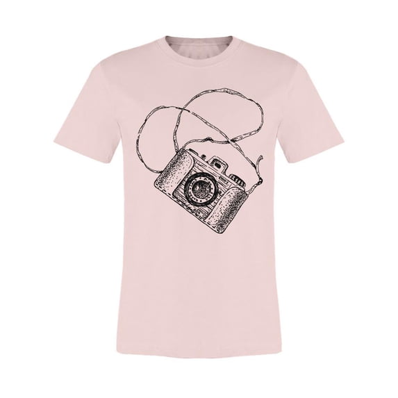 Sketch Retro Camera Premium Tee Men's -Image by Shutterstock
