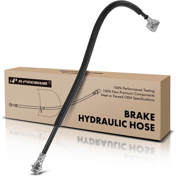 A-Premium Rear Center Brake Hydraulic Hose Compatible with Dodge Models - Ram 1500 2002 2003 2004 2005 2006 Pickup