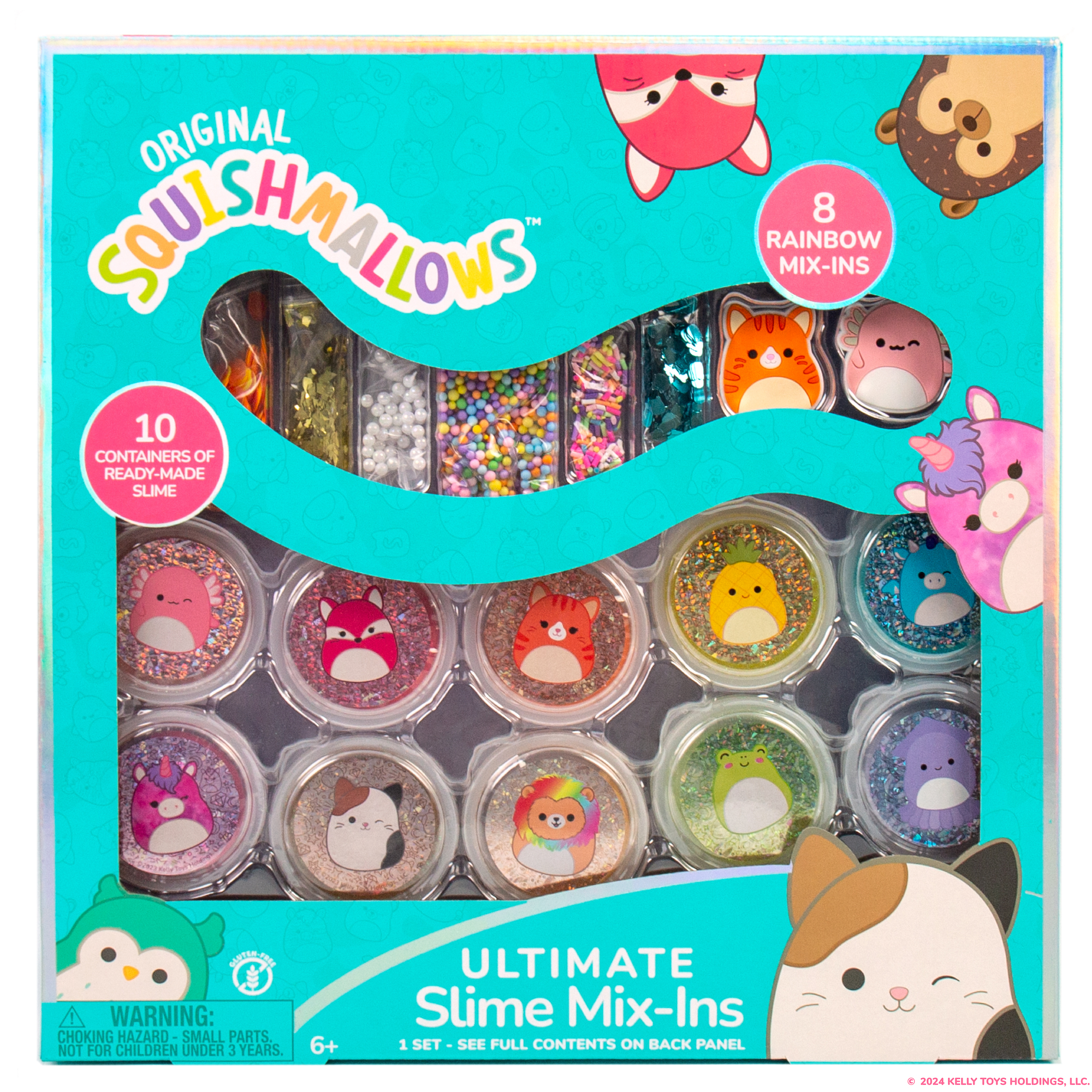 Squishmallows Ultimate Slime Mix-Ins with 8 Rainbow Textures photo 7