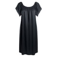thumbnail image 4 of LIIPEE Womens Summer Nightgown Casual Short Sleeve Lace Sleep Dress Ladies Cozy Sleepwear, 4 of 4