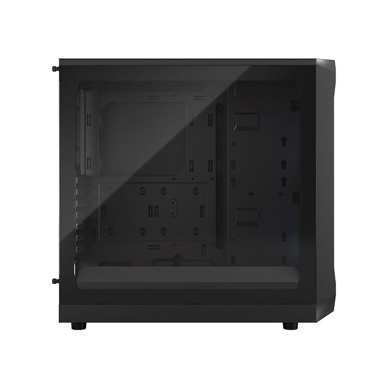Fractal Design Focus 2 RGB, Black ATX mATX Mini ITX, Clear Glass