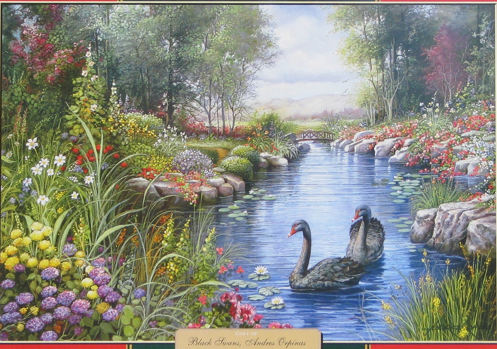 Castorland BLACK SWANS 1500 pc Jigsaw Puzzle