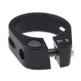 thumbnail image 3 of Quick Release Seatpost Clamp 31.8mm Bike Saddle Clamp - Black, 3 of 8