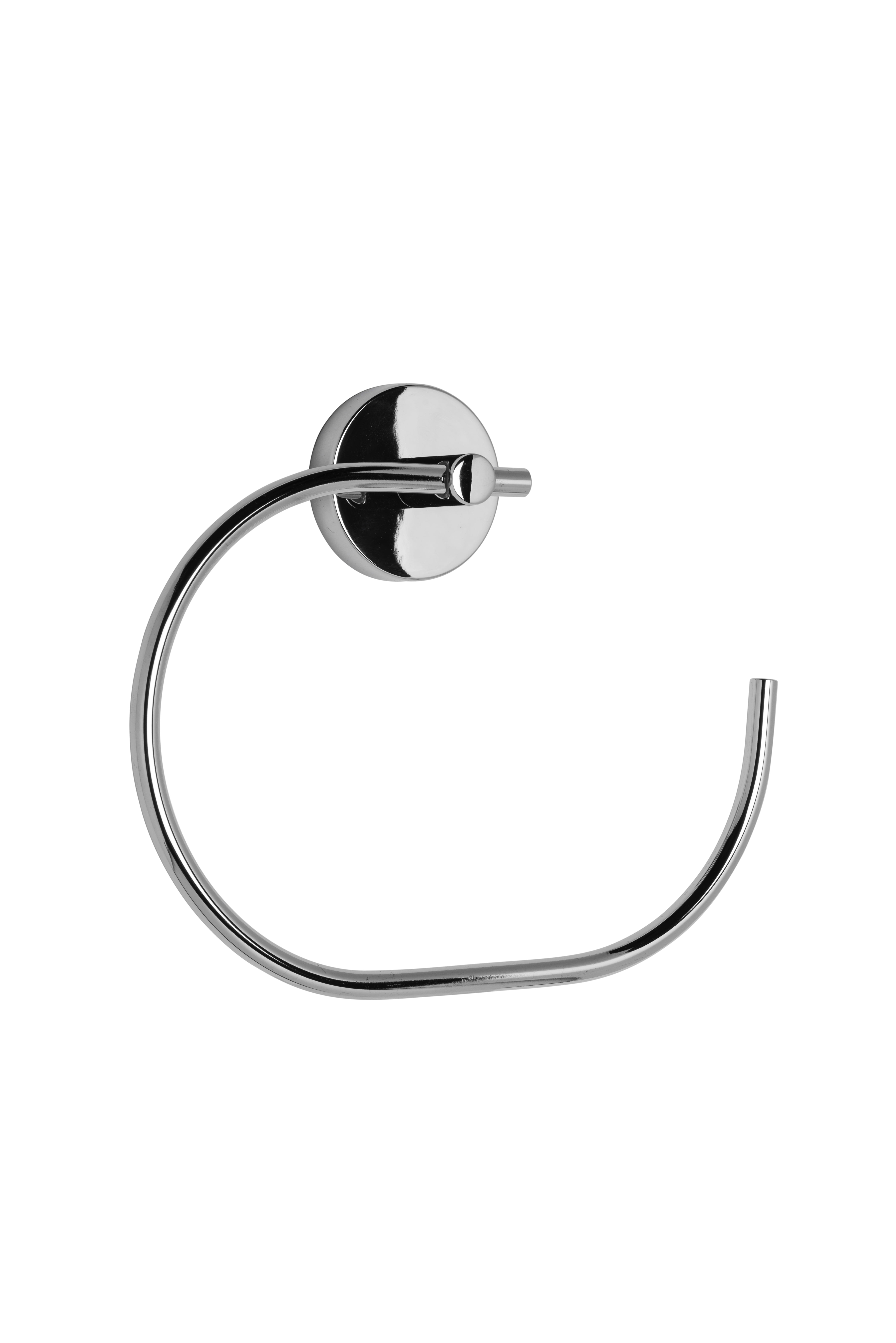 Croydex Pendle Flexi-Fix Towel Ring, Chrome