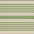 thumbnail image 2 of SAFAVIEH Martha Stewart Striped Indoor/Outdoor Area Rug, Cream/Olive, 5'1" x 7', 2 of 5