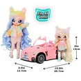 thumbnail image 4 of Na! Na! Na! Surprise Pink Soft Plush Convertible Car, 4 of 7